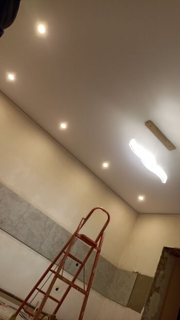 Натяжной потолок: Натяжной потолок 3D потолки, Глянцевое, Матовое Бесплатный замер, Гарантия, Монтаж — 12