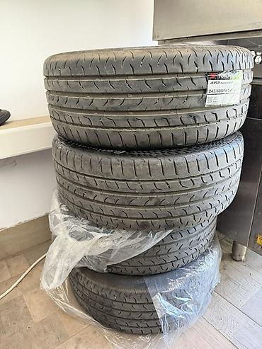 1 18: Continental 235/45 R18 XL təkərlər satılır. Cəmi 1 ay istifadə olunub — 2