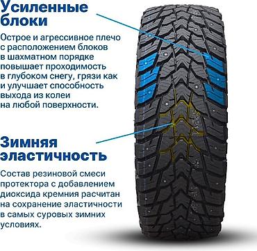 31570 r17: Шины 315 / 70 / R 17, Зимняя шипованная, Новый, 1 шт, Внедорожные (АТ/МТ), Германия, COMFORSER — 3