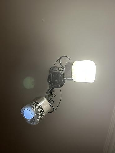 plafon: Çılçıraq, 2 lampa — 1