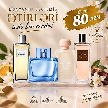 Dünyanın seçilmiş ətirləri – indi bir arada! Brendlər: Oriflame Setdə