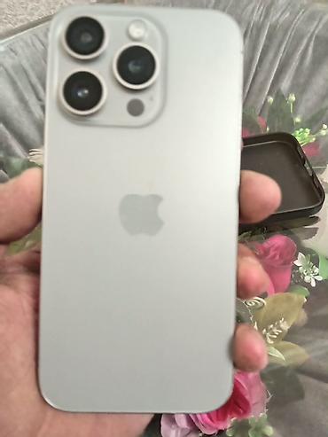 Мобильные телефоны: IPhone 15 Pro, Natural Titanium, Face ID — 2