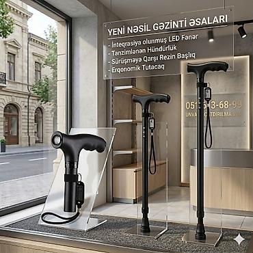 Yeni nəsil gəzinti əsası əsa xasa baston çəlik çatdırılma var ünvana