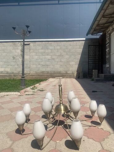 светильник с датчиком движения для дома: Есть три люстры белый 1 два серых отдаю почти даром по 500 сом кто