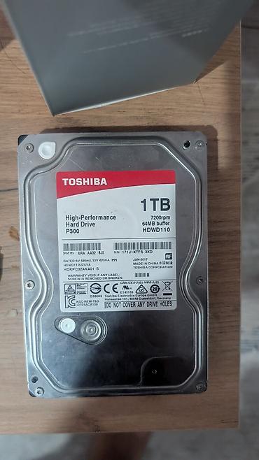 pc case: Жесткий диск Toshiba P300 1 ТБ - Серия: High-Performance Hard Drive — 1