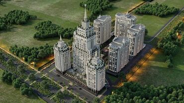 Продажа квартир: 2 комнаты, 78 м², Элитка, 12 этаж, ПСО (под самоотделку)