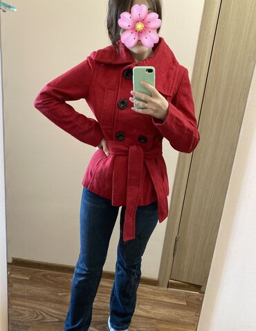 осенние куртки: Куртка S (EU 36), цвет - Красный