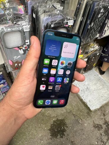işlənmiş monitor: IPhone 12, 128 ГБ, Matte Midnight Green, Face ID