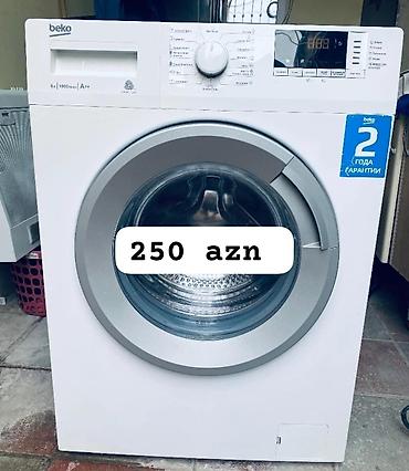 belga 6.0: Beko önyükləməli paltaryuyan maşın - Baraban həcmi: 6 kq - Sıxma — 1