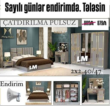 otag qapilar: İkinəfərlik çarpayı, Yeni — 1