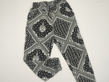czarne plisowane spódniczka: Trousers, Amisu, S (EU 36), condition - Good
