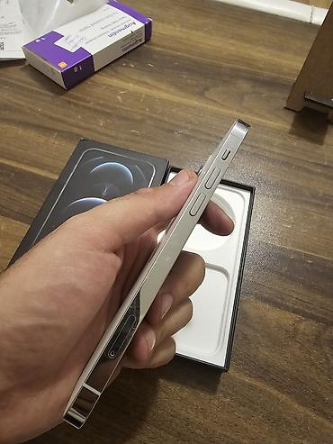 iphone 7: IPhone 12 Pro, 128 GB, Ağ, Barmaq izi, Simsiz şarj, Face ID — 2
