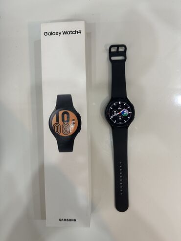 smart saatlari: Б/у, Смарт часы, Samsung, Аnti-lost, цвет - Черный