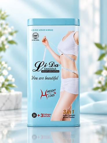 банки лечебные: Li Da Daidaihua Weight Loss Capsule — комплекc для контроля веса в — 1