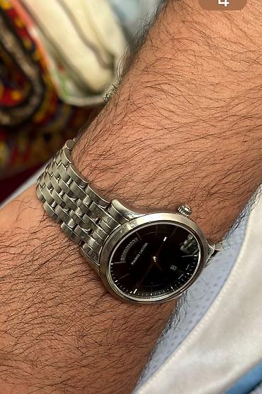 casio original: Классические часы часы, Maurice Lacroix, Швейцария, Водонепроницаемые, Мужские, Б/у — 5