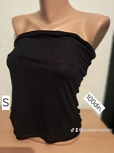 Majice kratkih rukava: Zara, S (EU 36), Saten, bоја - Šareno — 28