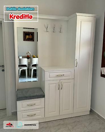 tək dolablar: Düz dolab, Dəhliz üçün, Paltar üçün, Korpuslu — 10
