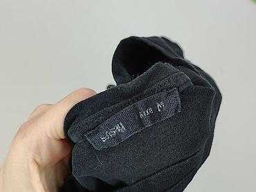 bluzki czarne basic: Sinsay, T-shirt damski, rozmiar M — 4