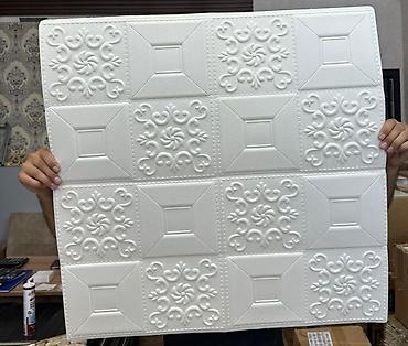 Vinil divar kağızı, oboy: Dekor 3D Aboy 3D divar panelinin — 7