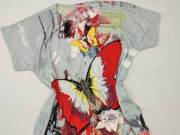 t shirty z dekoltem v allegro: T-shirt damski, rozmiar M