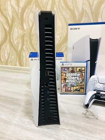 playstation 3 oyunları: Sony PlayStation 5 (Diskli versiya) oyun sistemi Komplekt: - PS5 — 10