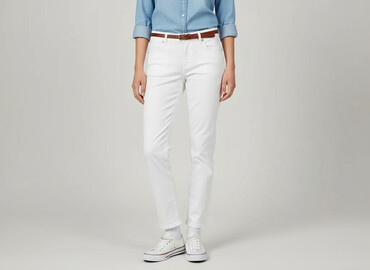 buty z wstazkami: Jeans for women, size L