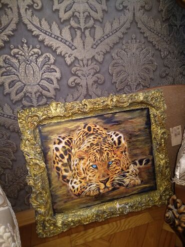 Şəkillər, tablolar: Resm,ketan,akril,65/75 — 3