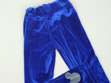 woskowane spodnie z wysokim stanem: Sweatpants, 7 years, 116/122, condition - Good