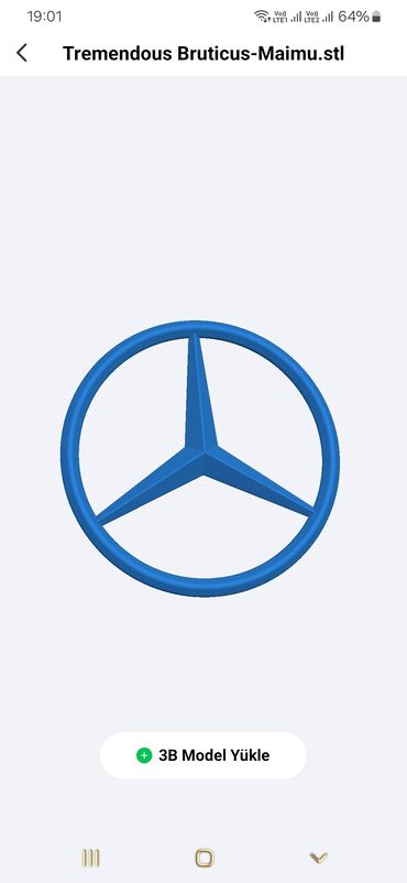 Qrammofon və patefonlar: Mercedes, 2025 il, 1:8, Plastik