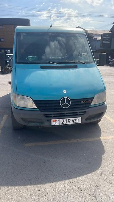 forester 2003: Mercedes-Benz Спринтер: 2001 г., Дизель, Фургон — 1