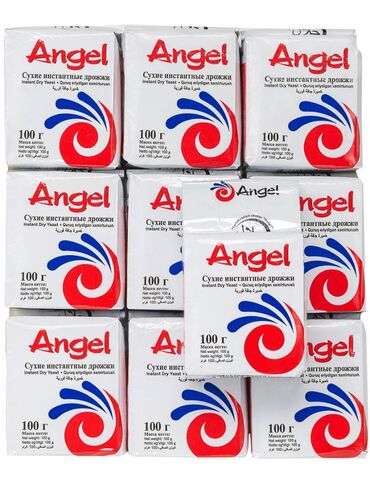 Выпечка, хлебобулочные изделия: Дрожжи "Белый Ангел" "Ангел" - мировой бренд, производство которого