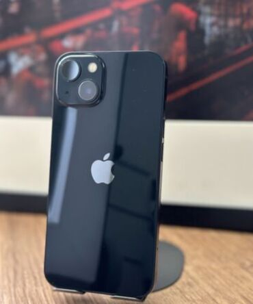 iphone 13 цена бишкек: IPhone 13, Колдонулган, 128 ГБ, Заряддоочу түзүлүш, Коргоочу айнек, Каптама, 90 %