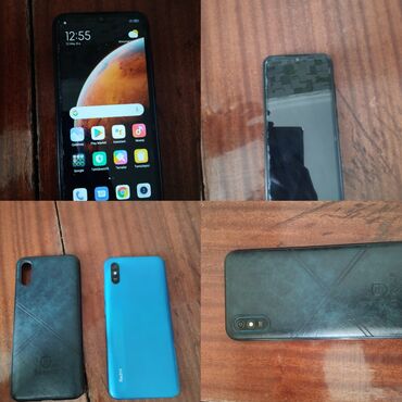 Xiaomi: Xiaomi Redmi 9A, 32 GB, rəng - Göy, 
 Barmaq izi, İki sim kartlı