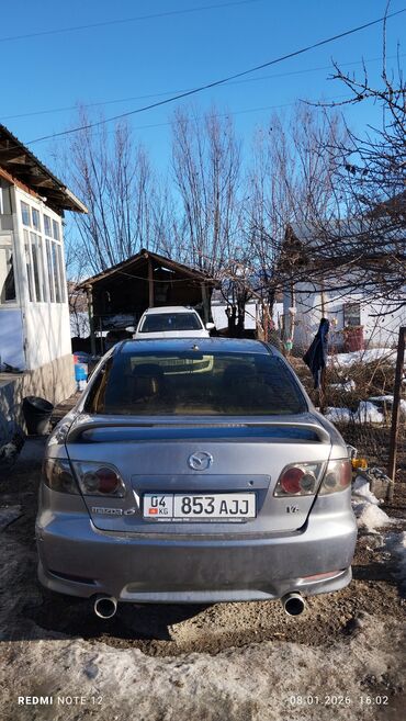 Mazda: Mazda 6: 2002 г., 2.3 л, Механика, Бензин, Седан — 2