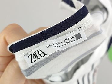 koszulka basic damska: Zara, T-shirt damski, rozmiar S — 4