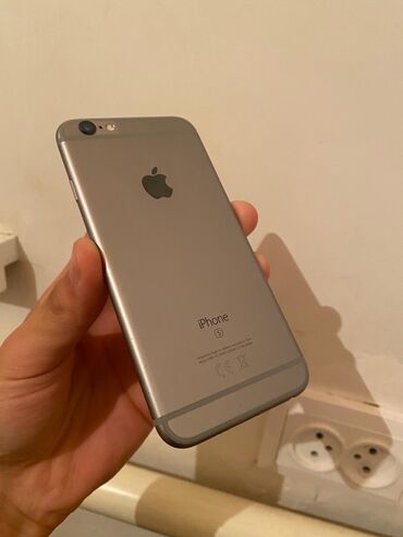 режим 10 с: IPhone 6s, Скидка 20%, Б/у, 32 ГБ, Space Gray, Чехол, Кабель, 100 %