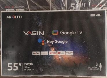 меняю на магнитолу: VASIN. Это 55-дюймовый телевизор с поддержкой 4K Ultra HD, что