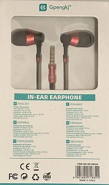 Slušalice: Slušalice sa mikrofonom Gpengk GP-E834V NOVO. OPIS PROIZVODA — 8