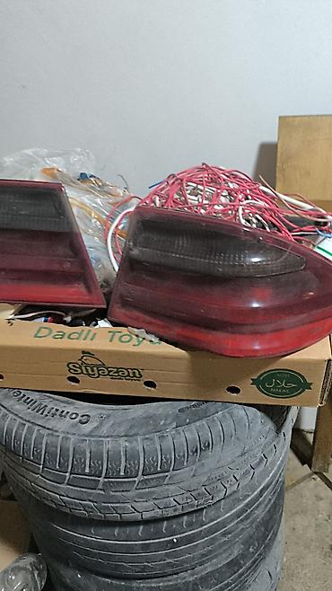 w210 arxa stoplar: Komplekt, Yaxın və uzaq vuran işıqlar Mercedes-Benz, 2002 il, Orijinal, Almaniya, İşlənmiş — 5
