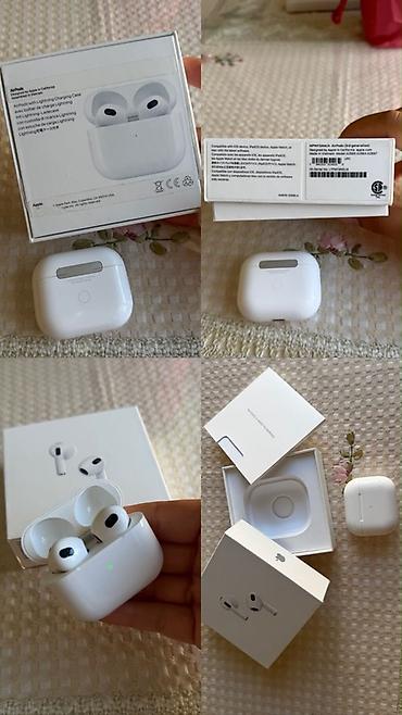 Apple AirPods (3-cü nəsil) – Lightning şarj qutusu ilə Xüsusiyyətlər