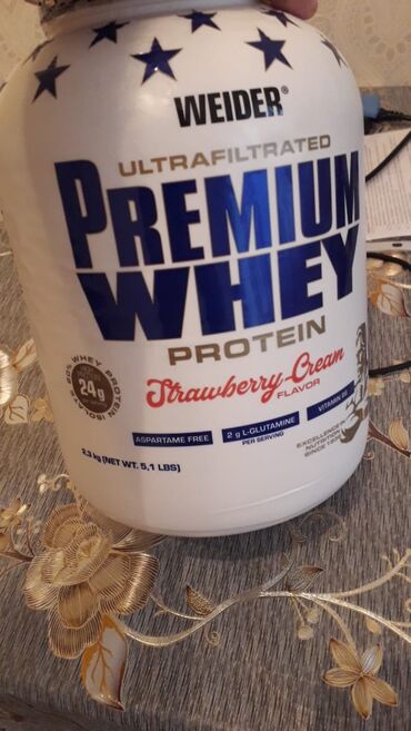 idman qidaları satışı: PREMIUM WHEY PROTEIN, 2300 QR
Bakıda mağazalarda 280 manatdır