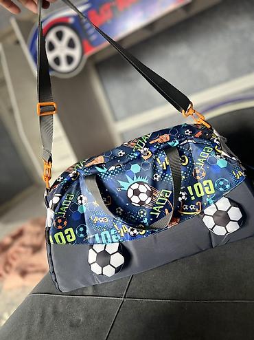 delivery bag: Детская спортивная сумка с футбольным принтом
 Осталось только 1 шт — 3