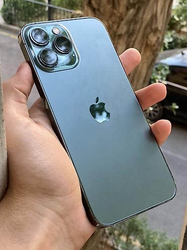 apple airpod: IPhone 13 Pro Max, 128 GB, Yaşıl, Face ID, Simsiz şarj — 1