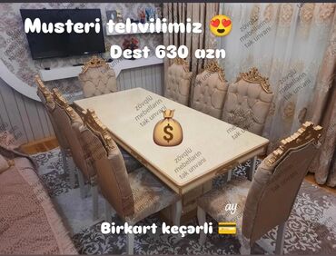 Dolablar: Yeni, 6 stul