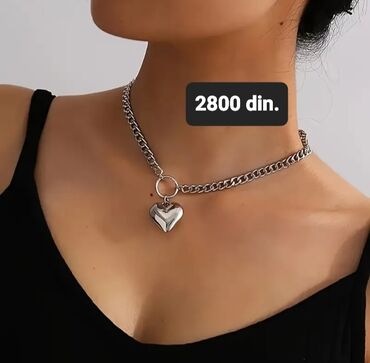 pidzama iz jednog dela: Pendant necklace, Handmade, Material: Stainless steel