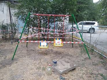 Детские качели: Детские каркасные качели! безопасные, надёжные, практичные! широкие — 12