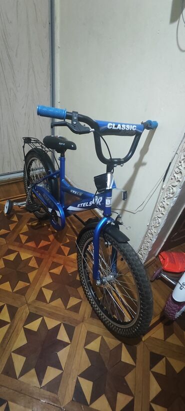 velosiped 3 təkər: İki təkərli Uşaq velosipedi Stels, 18", sürətlərin sayı: 1