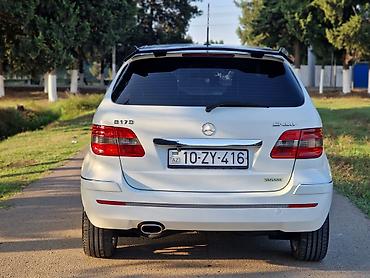təkər olculəri: Mercedes-Benz B-Class: 1.7 l | 2006 il Hetçbek — 6