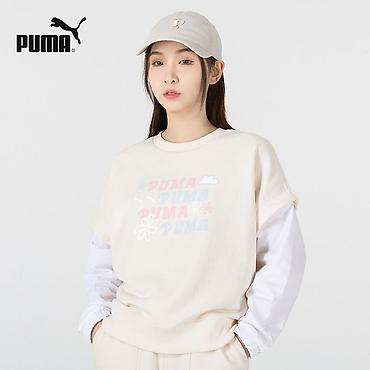 Свитшот PUMA для женщин - размер М L - Модель: свитшот с длинными