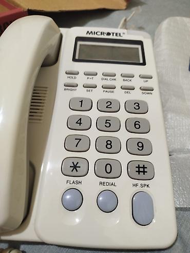 3 simli telefon: Məhsul: Microtel SP-F203CID – simli masaüstü telefon, Caller ID — 6